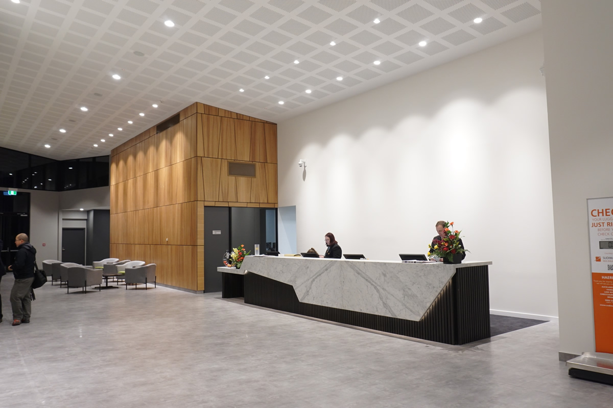 DLD series tube lights for a hotel in New Zealand